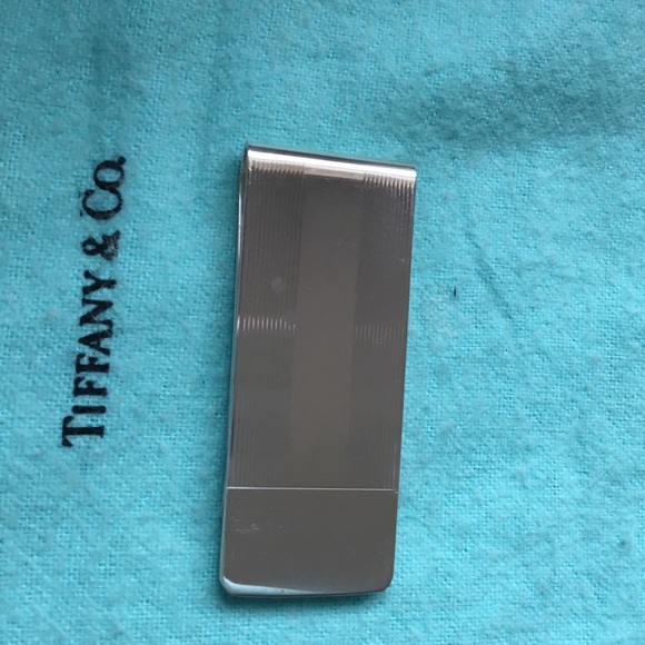 tiffany silver money clip